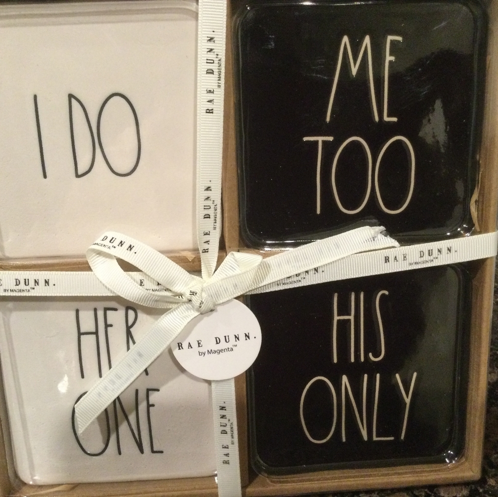 Rae Dunn coasters
